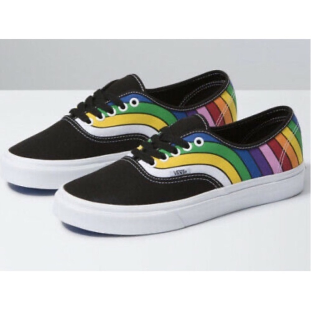 Vans Authentic Refract Blk/Tr Wht/Multi Sneakers - image 4